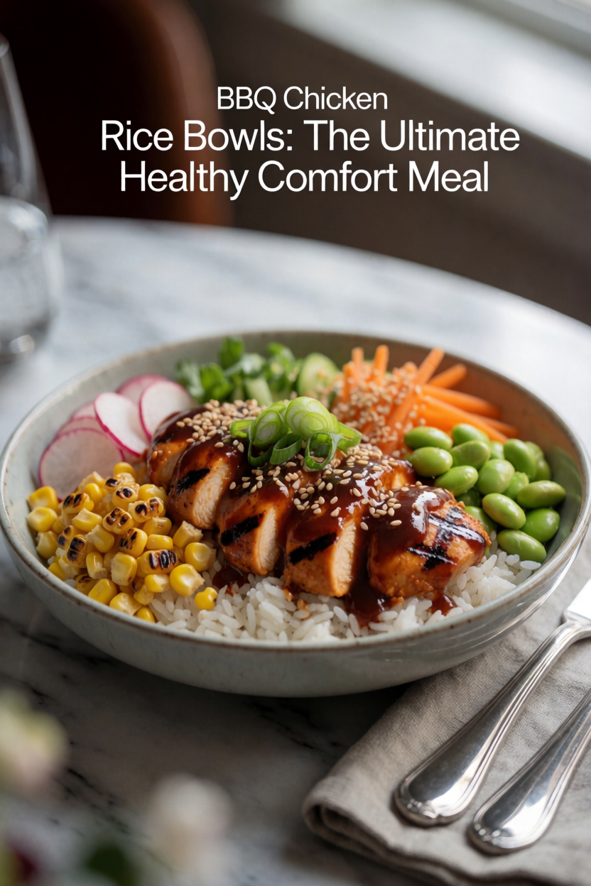 BBQ Chicken Rice Bowls: The Ultimate Healthy Comfort Meal