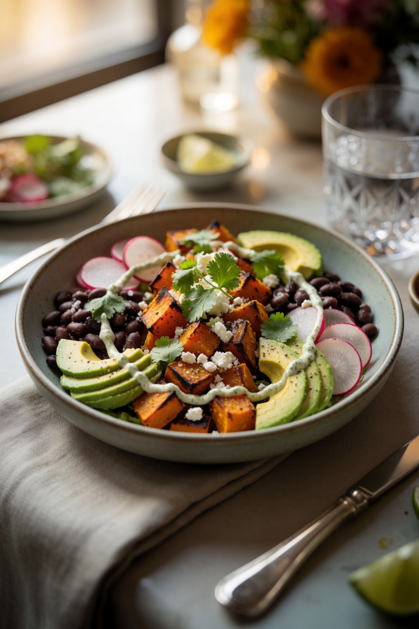 Sweet Potato Taco Bowl