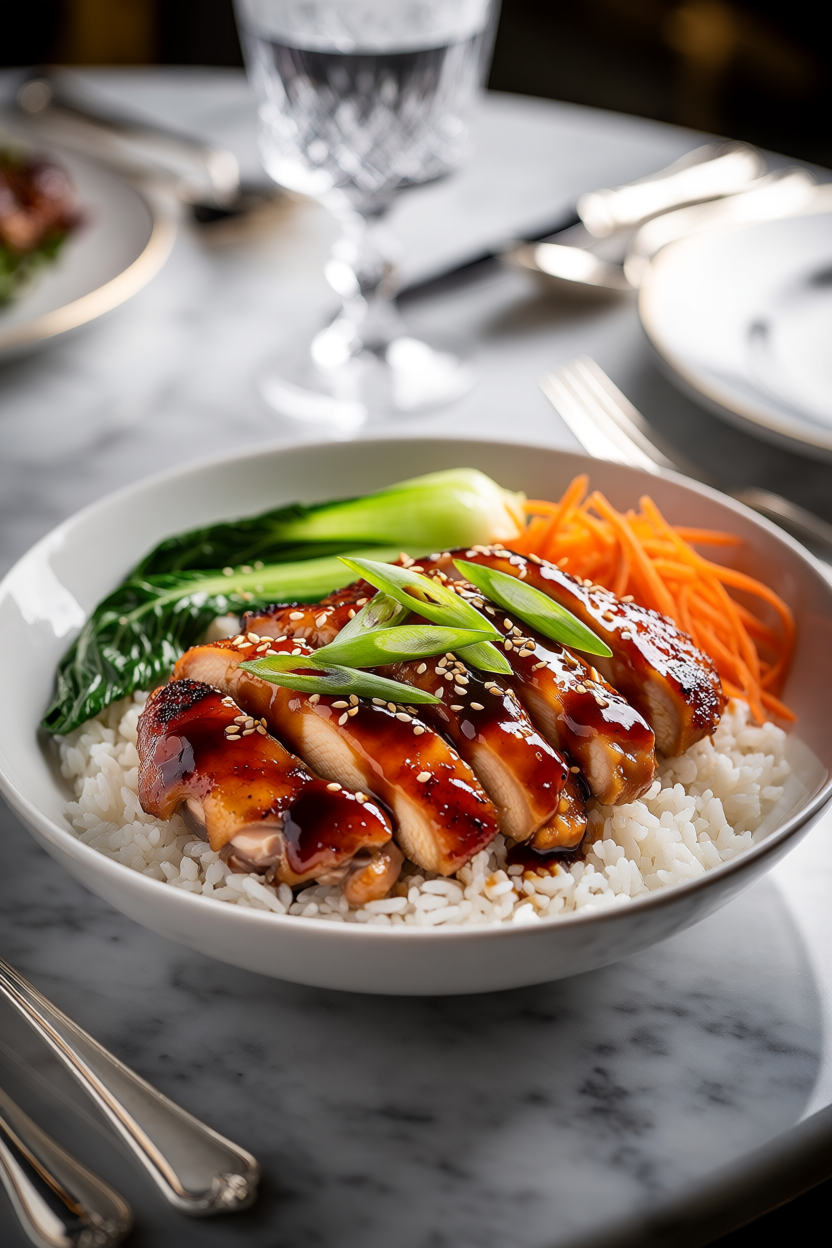 Delicious Teriyaki Chicken Rice Bowl Recipe