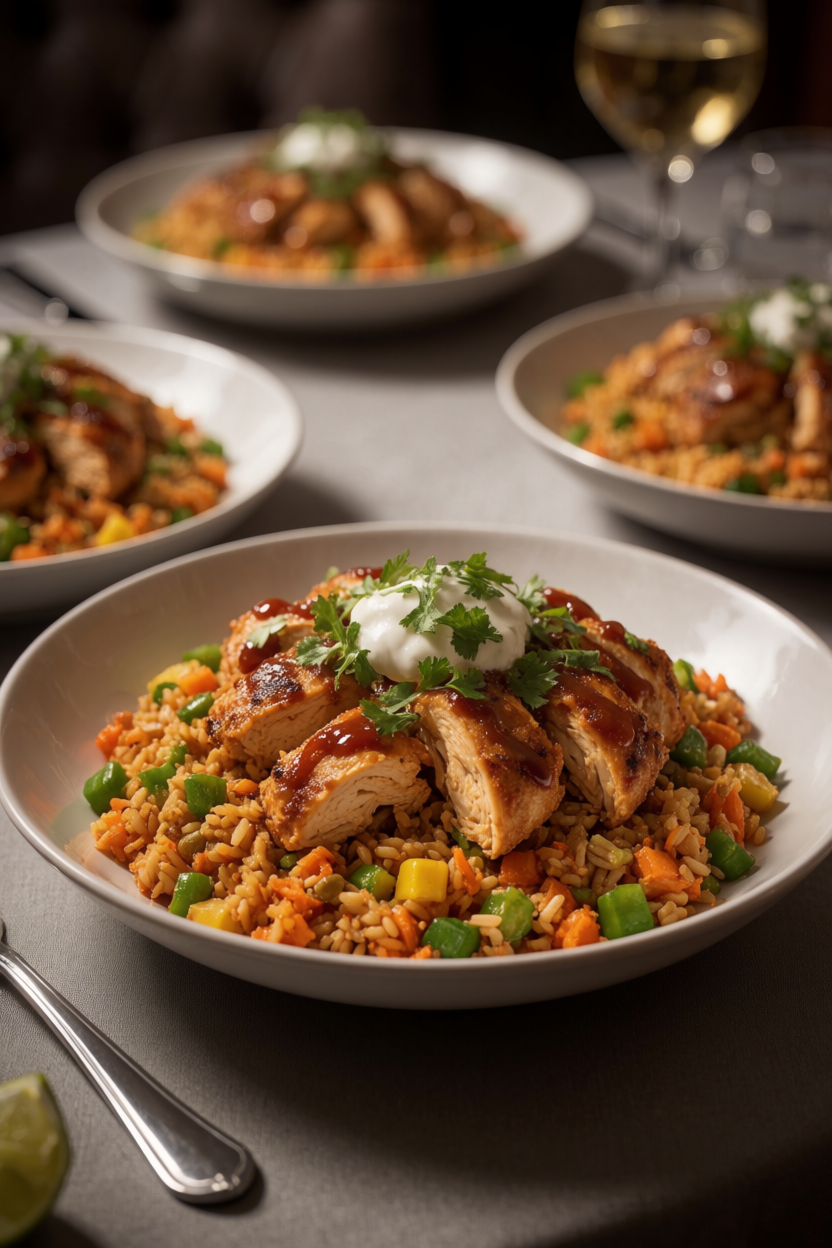 Easy Chicken Burrito Bowl for Busy Weeknights