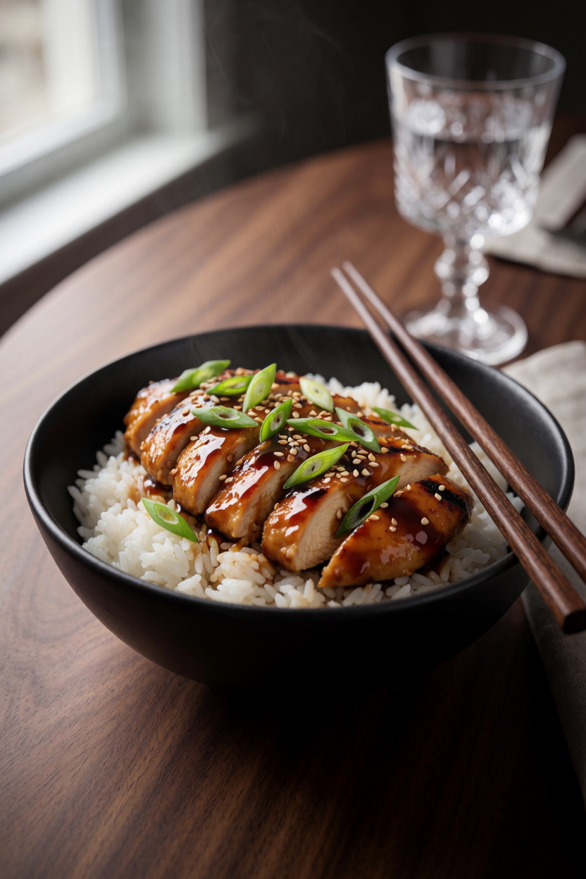 Delicious Teriyaki Chicken Rice Bowl Recipe